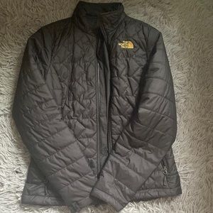 Black Northface puffer jacket